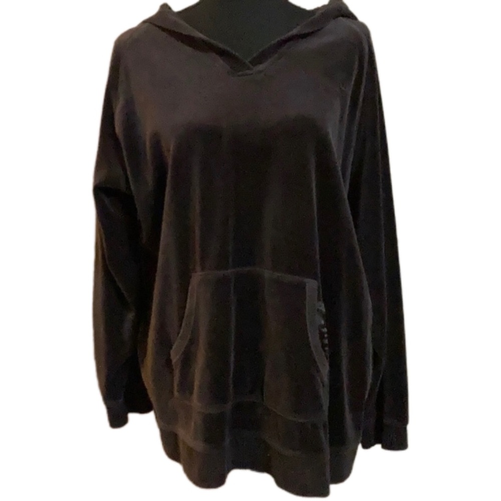 Velour pullover Hoodie